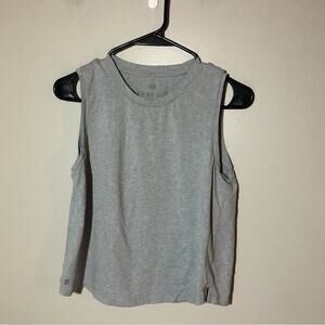 Free Fly grey tank top muscle shirt womens XS bamboo activewear